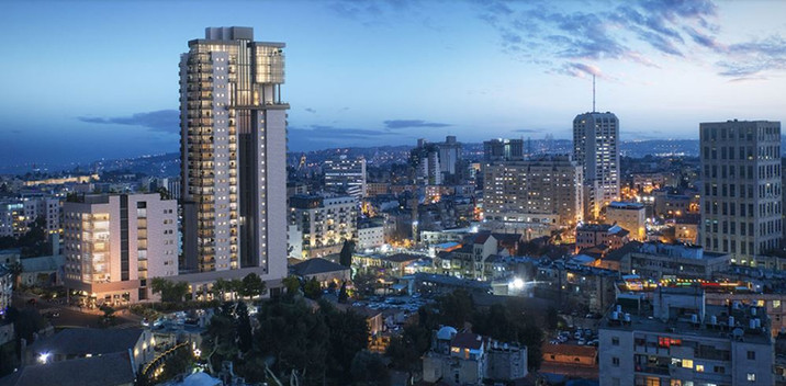 LUXURIOUS BUILDING / CITY CENTER / 2 BEDROOMS /Savyon View
